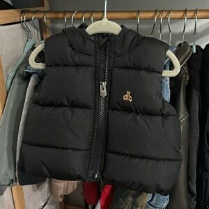 Baby gap hooded puffer vest